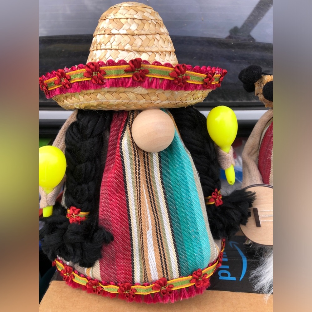 Cinco de Mayo Gnome Maracas